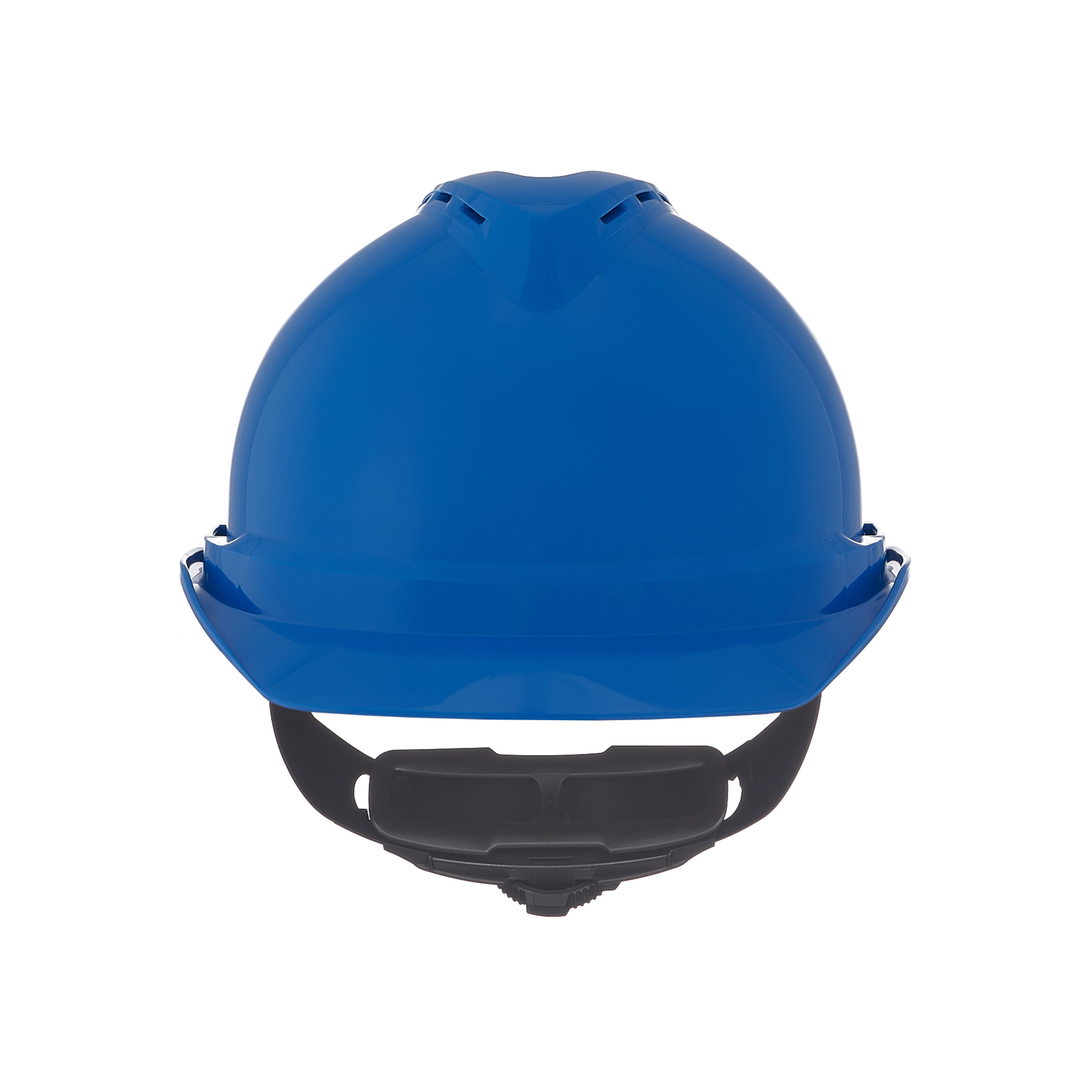 V-Gard 500 Cap, Blue Vented, 6-Point Fas-Trac III